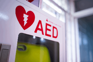 AED closeup